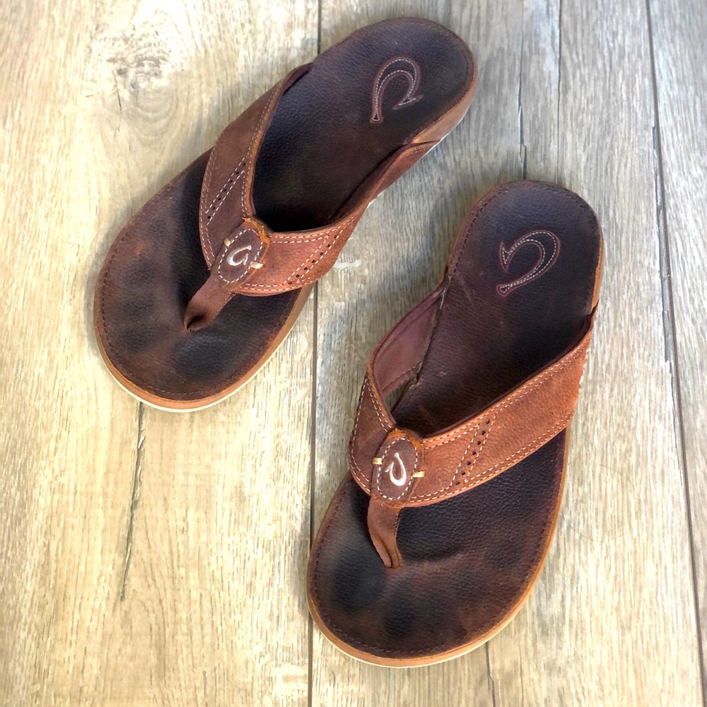 OluKai Nui Sandal Men’s size 9